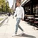 Pantete Mens Slim Fit Jeans 7 Pockets Stretch Skinny Denim Pencil Pants Nova Fashion