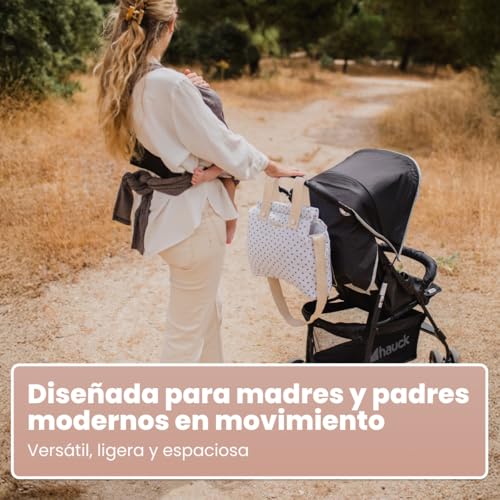 Variante de MIMUSELINA bolso carro bebe Leaf Standard MIDI 37x32x11 cm