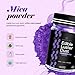 BeePoint Violet Edible Luster Dust 15g - Food Grade, Vibrant Color Shimmer Powdered Dust for Drinks, Cocktails, Cake Decorating, Baking, Chocolates, Candy, Sweets, & Cookies - Vegan & Gluten Free