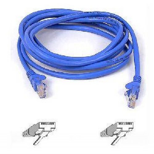 Belkin FastCAT Patch Cable - 30 ft (A3L850-30-BLU-S)