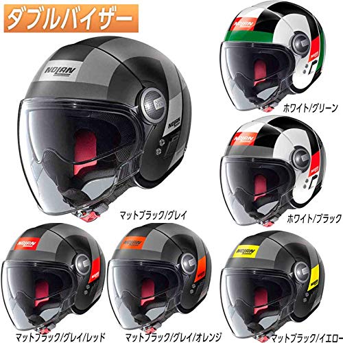 木造 ノーランN 21バイザーヘルメット-ドルチェヴィータ-メタル