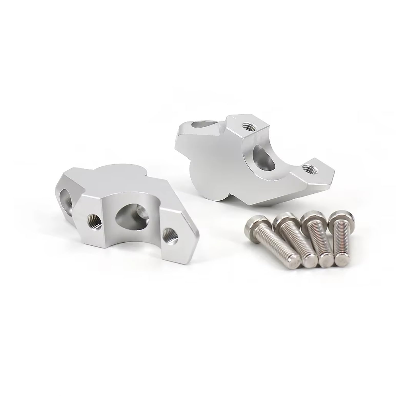 Moto Manillar Elevador para Voge para DS900X para Voge 900 para DSX para DSX900 DS 900 X Motocicleta Plata Manillar Riser Bar Mount Handle Clamp Moto Elevador de Manillar