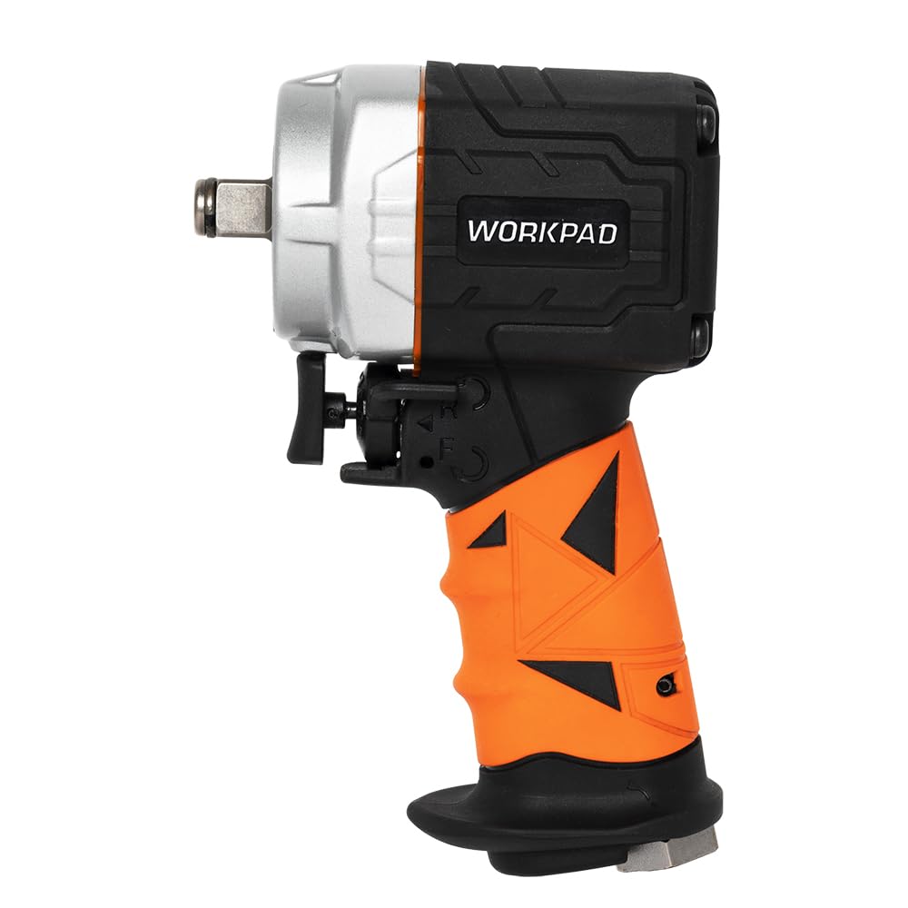 WORKPAD Air Impact Wrench, 1/2 Inch 750N.m, High Torque, Lightweight, 2.8 lbs, Twin Hammer, High Power