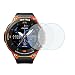 (2Pack) For Casio WSD-F20 Screen Protector, 2.5D rounded edges 9H Premium Real Tempered Glass Screen Protector For Casio Smart watch WSD-F20 / WSD - F20A