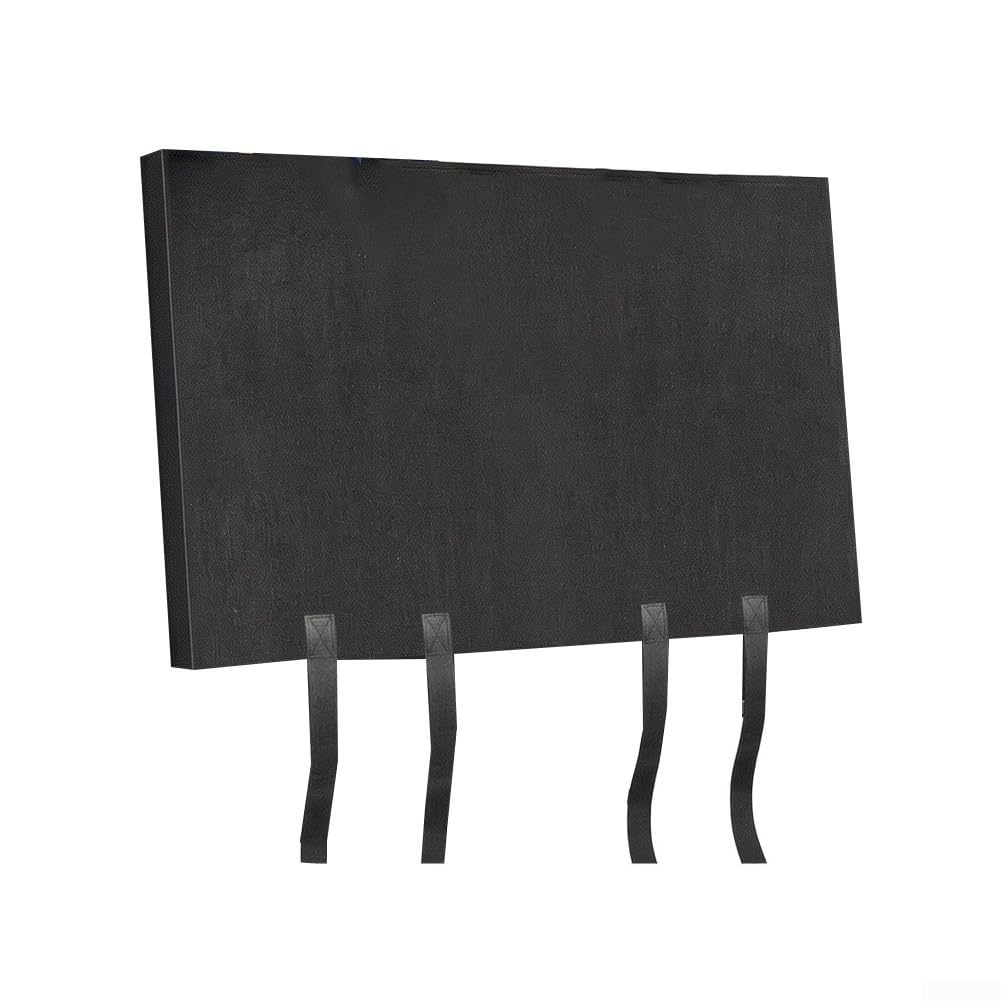 Copertura per televisore in feltro resistente per schermi da 65 pollici, compatibile con Lcd a LED per modelli Oled, dotata di cinghie di sicurezza per riporre in modo sicuro lo spostamento e