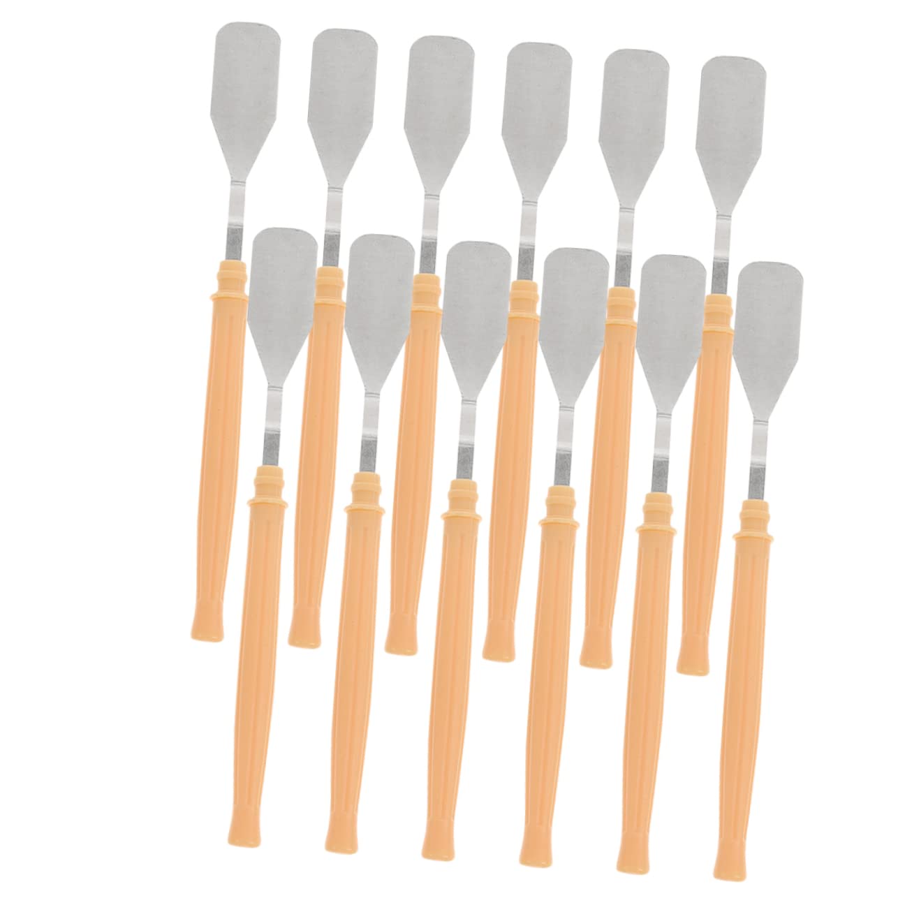HOMSFOU Plastic Handle Palette Painting Mixing Tools Drywall Knife Scraper Spatula for Oil Painting Supplies