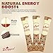 UnTapped Salted Cocoa Infused Vermont Maple Syrup Packets for Athletes, Box of 20-1 fl oz Each | Pure Maple Syrup with Rich Cocoa Extract and Sea Salt | Fuel to Keep You Running Longer