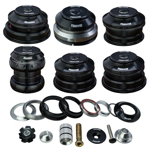 Thinvik(VrbN) ]ԗpwbhZbg 1-1/8C` XbhX MTB ]ԃwbhZbgA34 44 44-50.6 41.8-52 44-55 44-56mm wbh`[u Xg[g XeA[ tH[NxAO MTB [