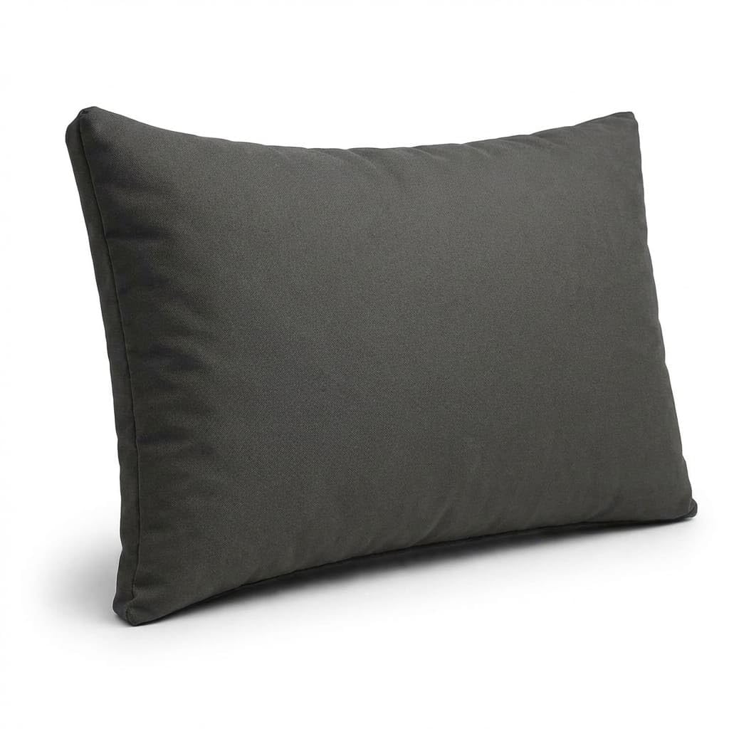 AMANSTYLE LTD Rattan Garden Furniture Cushions โ Outdoor Replacement Cushion Pads for Patio Sofa, Conservatory & Garden Seating, Water Resistant Covers (Charcoal, Back Cushion 56cm x 45cm) โ image 1