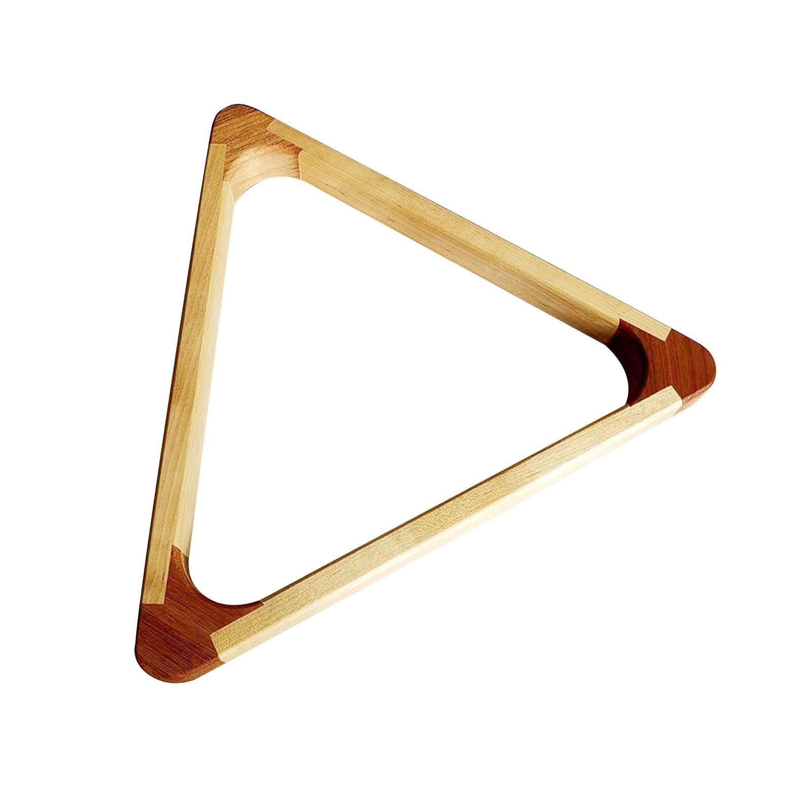 Telaio Triangolare per Biliardo, Supporto Triangolare in Legno per Palle da Biliardo, Accessori di Posizionamento, Portatile, Adatto per Adulti, Grupp