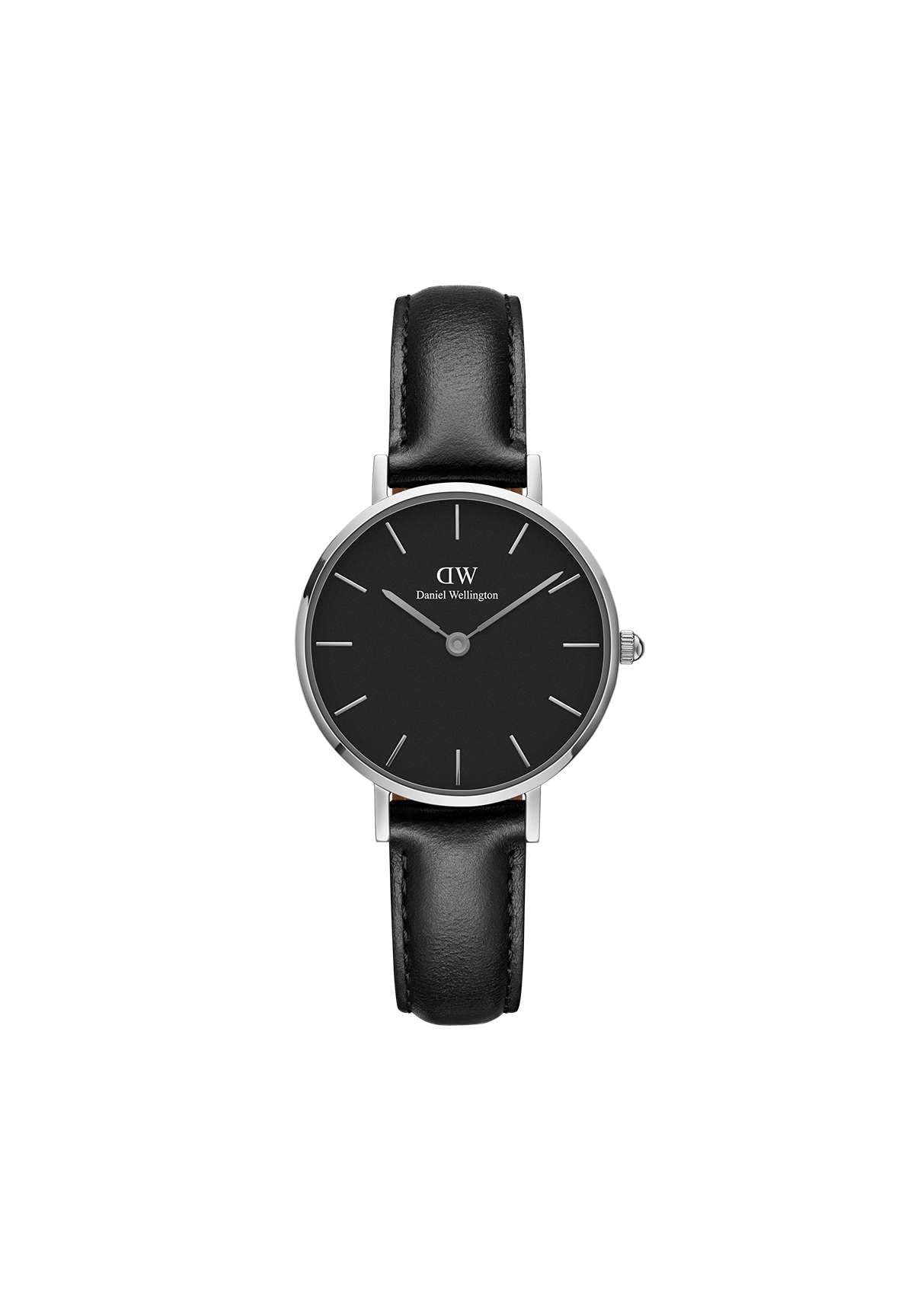 Daniel Wellington Women's Petite Black Sheffield - Silver 28mm DW00100236