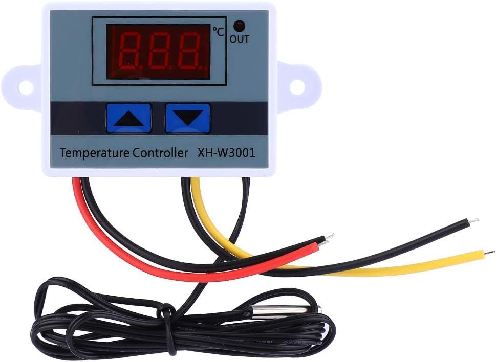 REES52 XH-W3001 DC 12V 120W 10A Microcomputer Digital Temperature Controller Digital Display Thermostat Control Switch and NTC 10K Thermistor Sensors Digital Temperature Probe (B0D3HZ9YRZ) Amazon Price History, Amazon Price Tracker