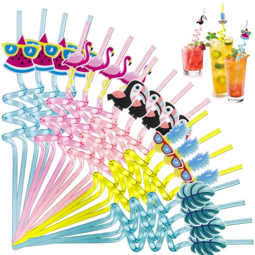 20 cannuccia per bambino, festeggiamenti di bambino, plastica riutilizzabile, fiocchi, cocktail, accessori per feste, Natale