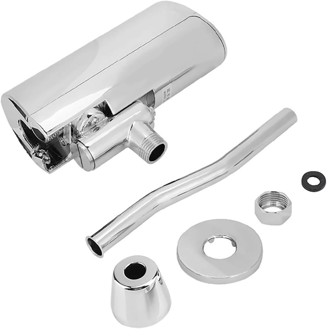 Manual Urinal Flushometer Automatic Sensor Touchless Urinal Flush Valve Wall Mounted Brass For Families Offices Hotels