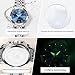 Imagen de OLEVS Relojes para mujer con correa de acero inoxidable Reloj moderno de cuarzo analógico para mujer con números arábicos fáciles de leer Reloj luminoso impermeable para mujer con esfera pequeña y