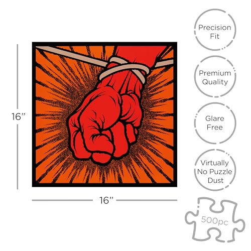 Metallica St Anger (500 Piece Jigsaw Puzzle) by RockSaws - Used condition - Image 2