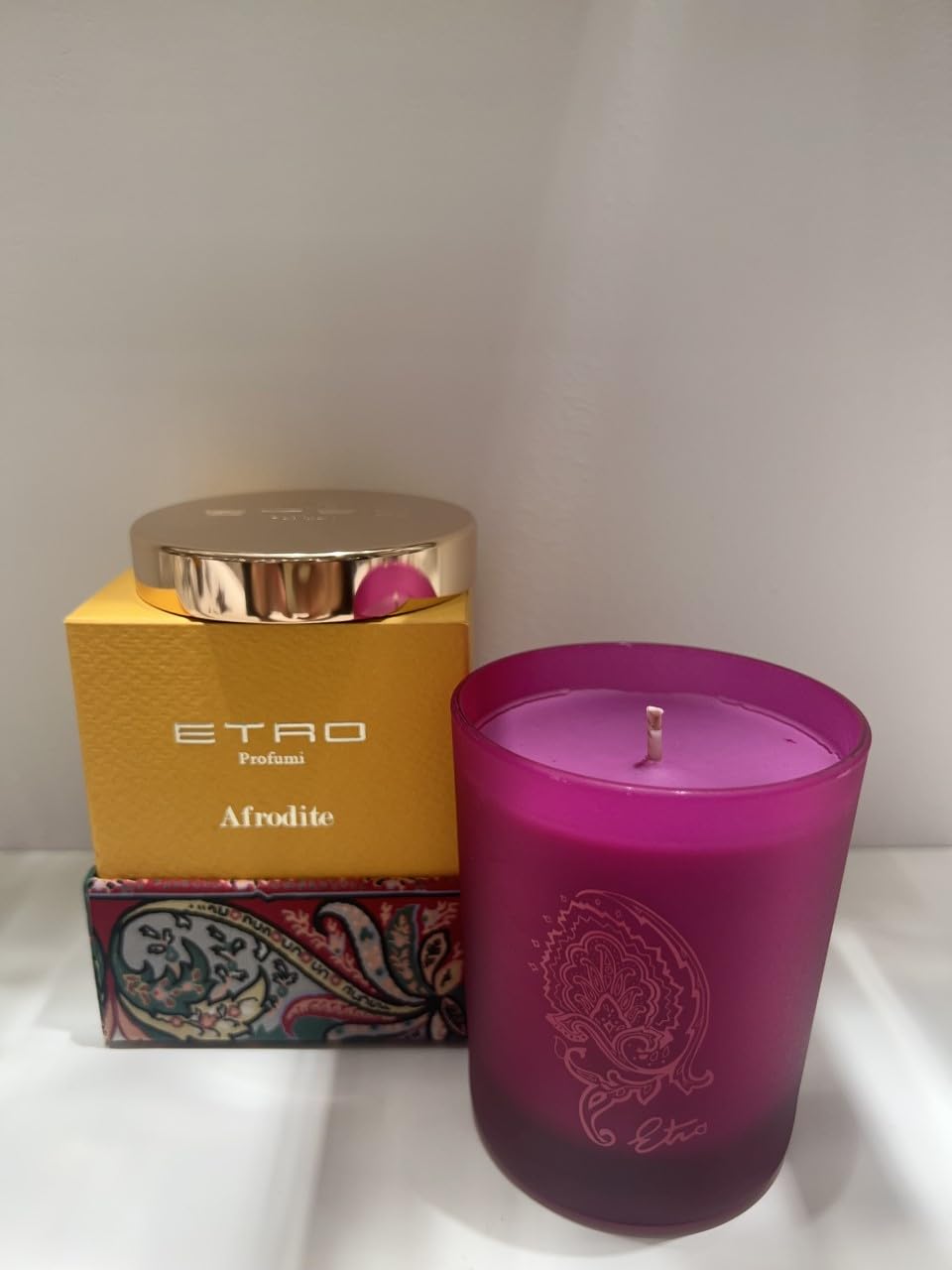 ETRO CANDELA PROFUMATA 170G VASO VETROO T.UNITA TU