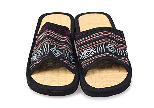 YogaStudio - Zapatillas de Estar por casa para Mujer Negro Negro