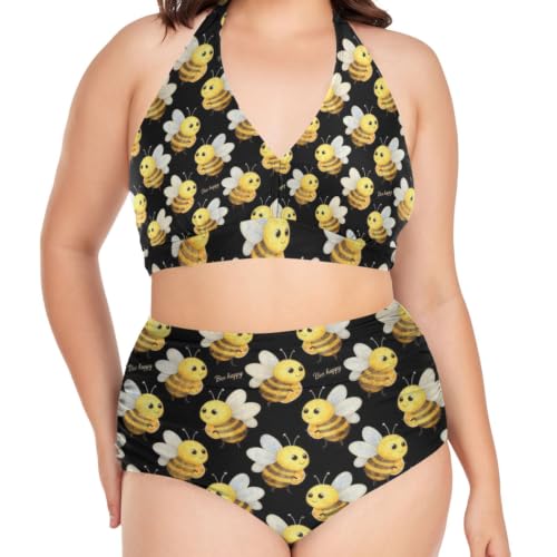 Tenues de bain courbes FRODOTGV du L au 4XL avec bonnets rembourrés