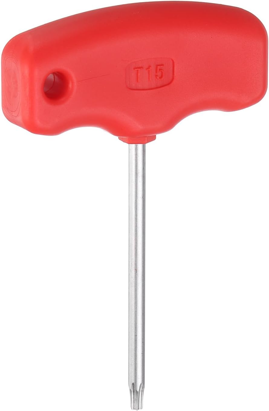 Torx Screwdriver T15 Steel T Handle Star Key Wrench for CNC Lather Tool Holder
