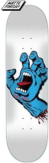 Santa Cruz Screaming Hand Skateboard Deck Multi Matte Finish 8.25"