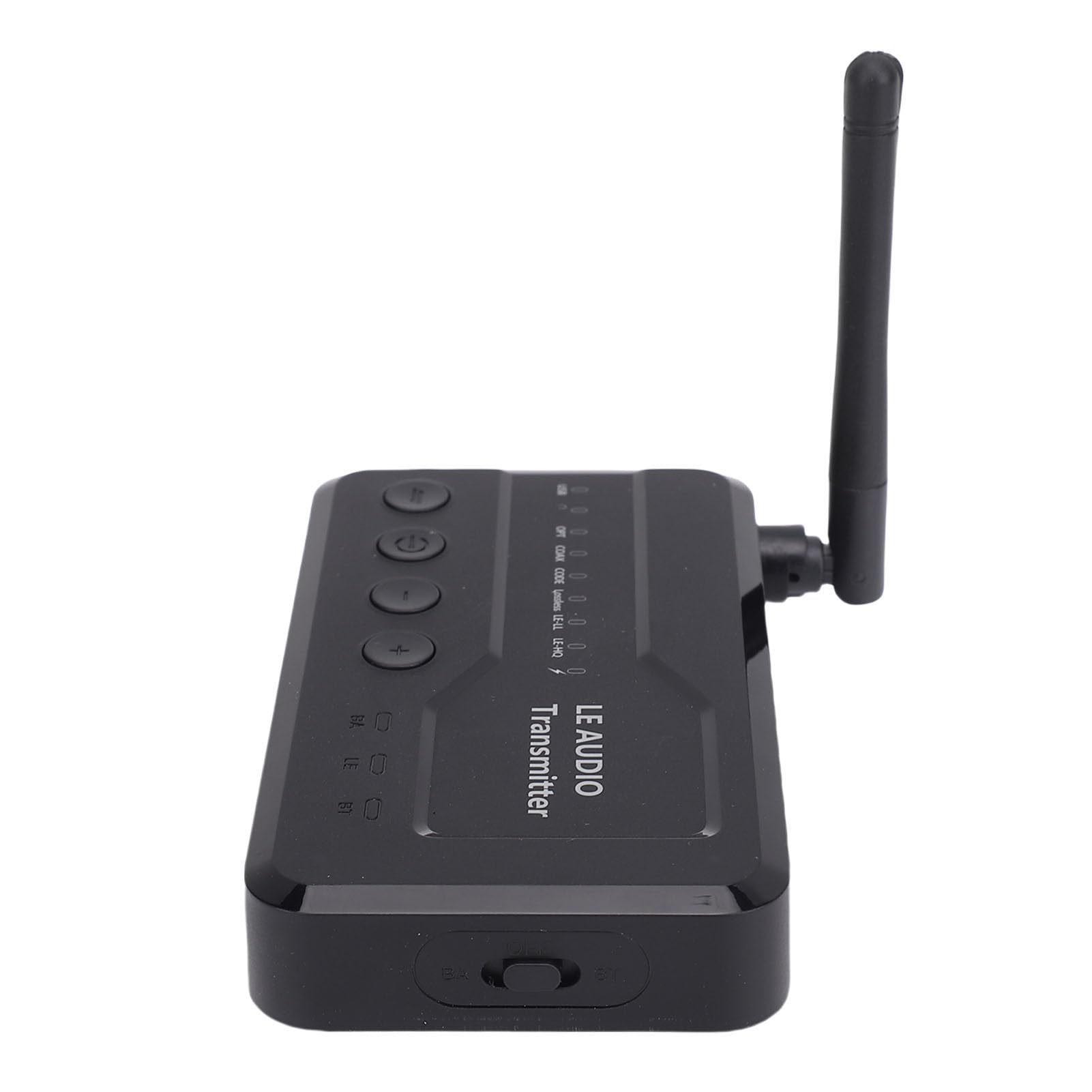 Adaptador de Audio Bluetooth 5.3, Receptor Transmisor Inalámbrico con Entradas USB AUX Opt Coax Antena Externa para Auriculares Bluetooth Altavoces
