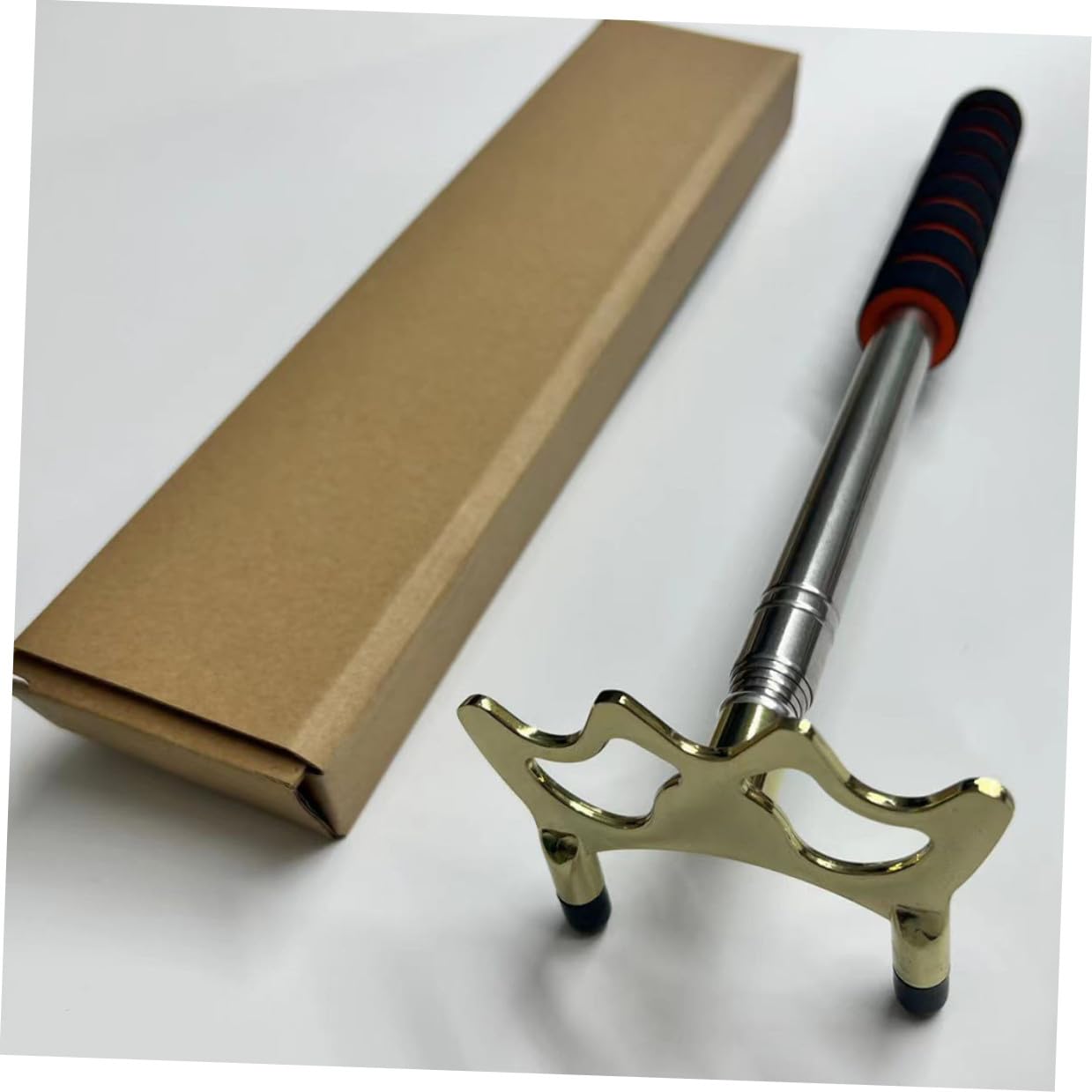 ORFOFE Support de Queue de Billard Télescopique avec Tête Amovible Porte-queues Stable et Portable Accessoire Pratique pour Tables de Billard et Snooker à Domicile
