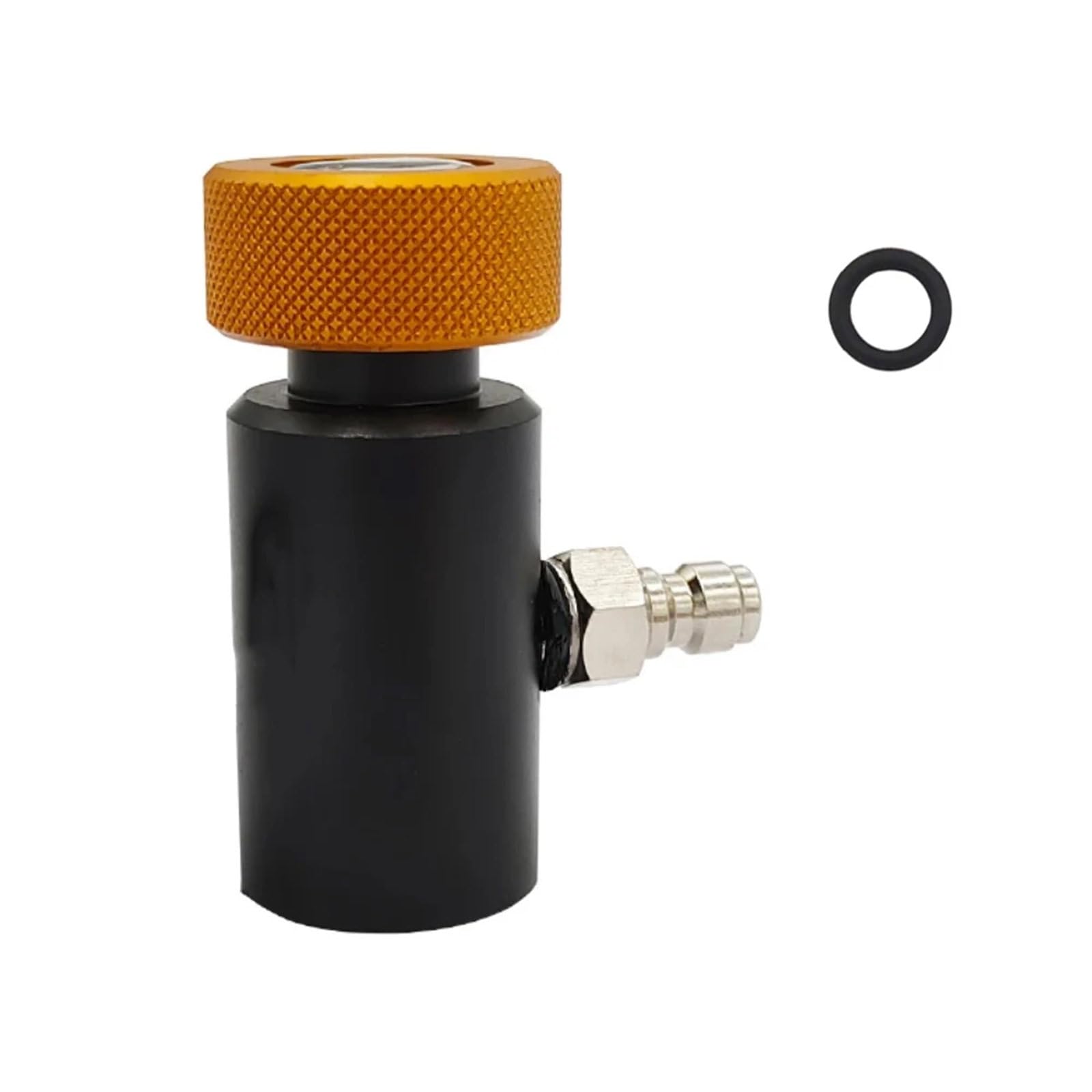 Fahoujs Efficiency M11 Thread Adapter with 8mm Quickly Plug Tanks Fill Station On/Off Aadaptor Quick Charging Adapter Thread Refill with Quickly Plug