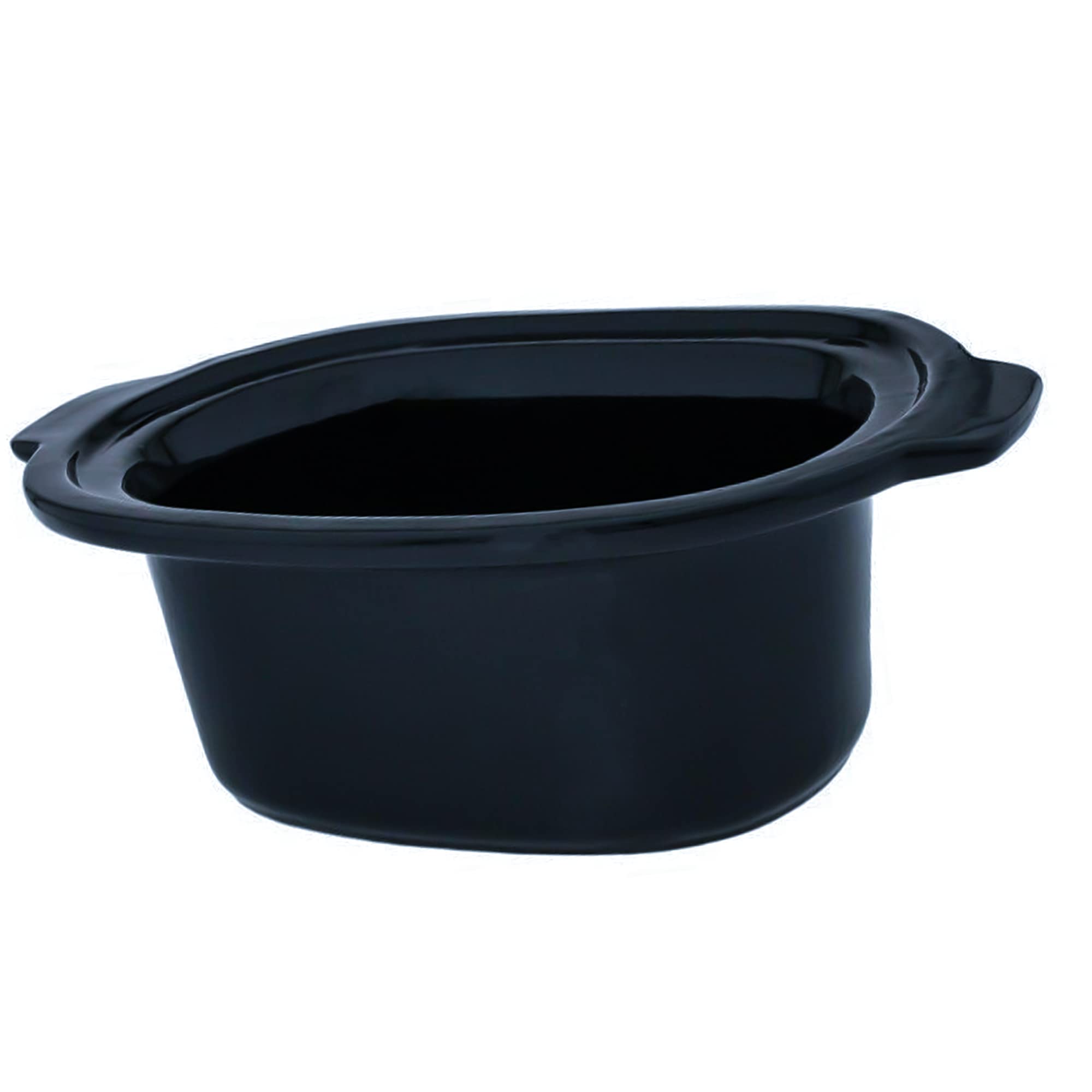 990903 ss-990903 6.5 Quart Aluminum Insert Pot With Stainless Steel Lid compatible with Slow Cookers SD700450, SD700550, Black