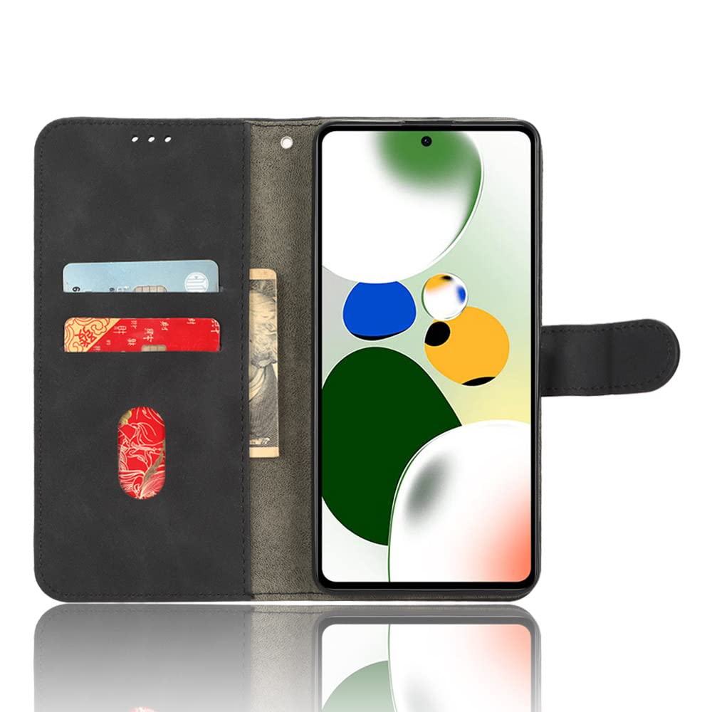 Custodia Xiaomi Redmi 15 5G 4G Pelle Retro - Cover Portafoglio Marrone