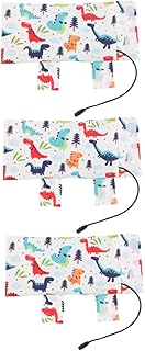 Toyvian 3 Pçs Saco Aquecedor De Mamadeira De Viagem De Carro Aquecedor De Mamadeira USB Aquecedor De Mamadeira Termostato Saco Garrafas De Amamentação Leite Do Bebê Garrafa De Amamentação