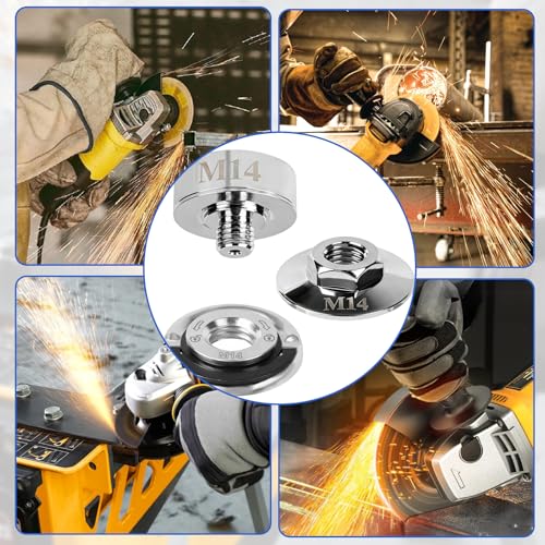 3 Stück X Lock Adapter Set Auf M14-gewinde Professioneller Zubehör für Akku-Winkelschleifer