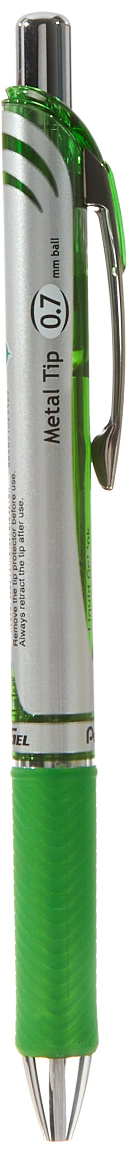 Pentel EnerGel Xm 0.7mm Rollerball - Lime Green