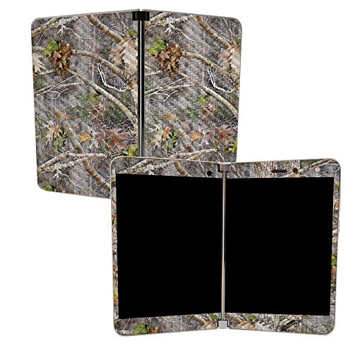 Image of MIGHTY SKINS MightySkins Carbon Fiber Skin for Microsoft Surface Duo - Kanati | Protective, Durable Textured Carbon Fiber Finish | Easy to Apply, Remove, and Change Styles | Made in The USA