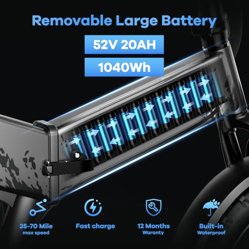 Image of E7 Electric Bike Gray ebike with Mirror