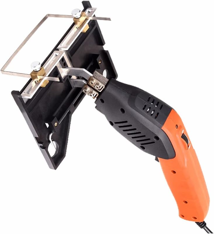 110 Air-Cooling Electric Foam Cutter Hot Cutting Knife Time Saver DIY Continuously Working Blades Slotting Carving Tool