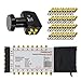 Produktbild PremiumX Multischalter Set 5/16 Multiswitch Quattro LNB 40x F-Stecker, Satverteiler 1 SAT für 16 Teilnehmer HDTV FullHD 4K UHD 8K