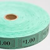 Green $1.00 Ticket Roll