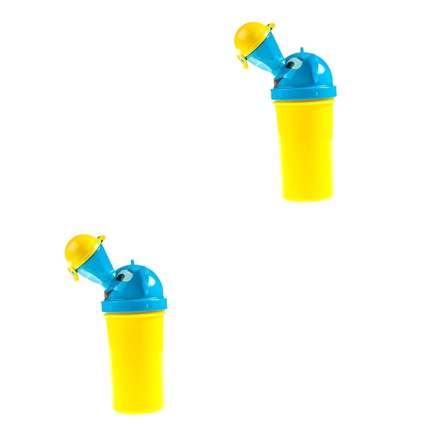 TOYANDONA 2 Pezzi Vasino Portatile Orinatoio Per Bambini Ragazzi Orinatoio Tazze Portatili Per Vaso Camera Con Coperchio Bottiglia Per Per Bambini Vasino Wc Training Bambino