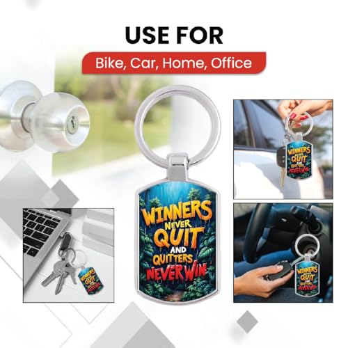Image of Premium Printed Metal Keychain for Men & Women | High-Definition Artwork Print | Durable Key Ring for Car, Bike, Home & Office Keys | Stylish Decorative Key Holder Gift