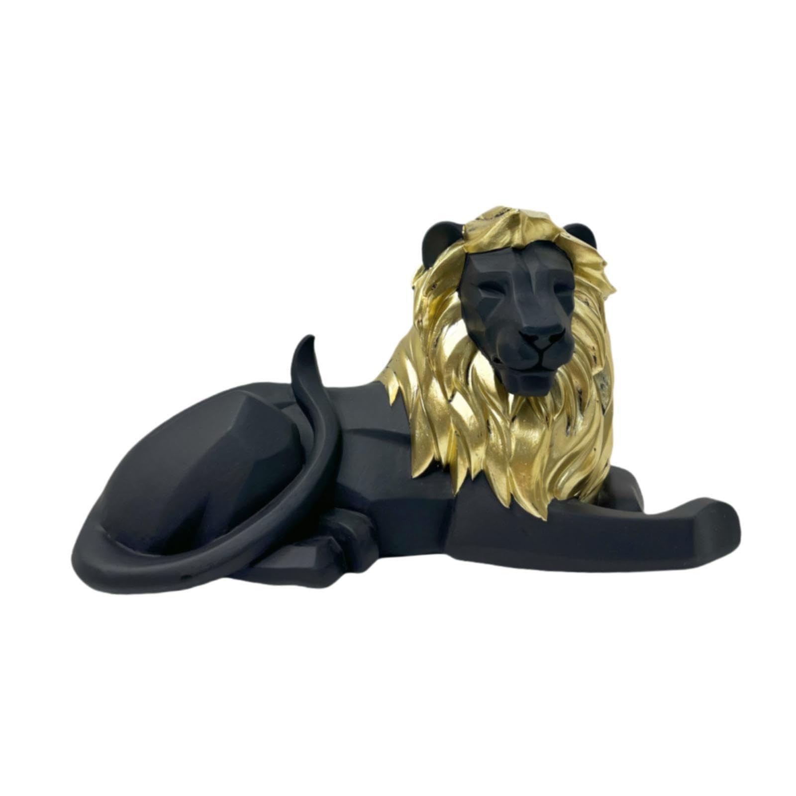 TWISAXC Lion Figurine Statue Sculpture Exquisite Art Piece To Inspire Strength And Boldness Cho Lion Ornament