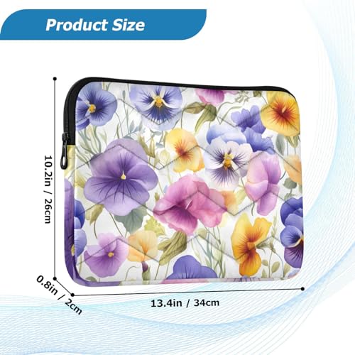 Funda para portátil de 13-14 pulgadas con protección y tela impermeable miniatura 3
