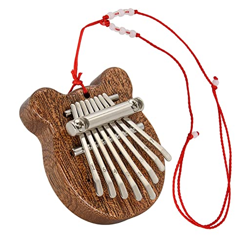 WPHGS 8 clés Mini Kalimba Thumb Piano, Portable Kalimba Music Pocket Pocket Piano, Piano à doigt de bois for adultes… - Les Beatles, Paul McCartney, John Lennon, RIngo Starr, George Harrison WPHGS 8 clés Mini Kalimba Thumb Piano, Portable Kalimba Music Pocket Pocket Piano, Piano à doigt de bois for adultes…