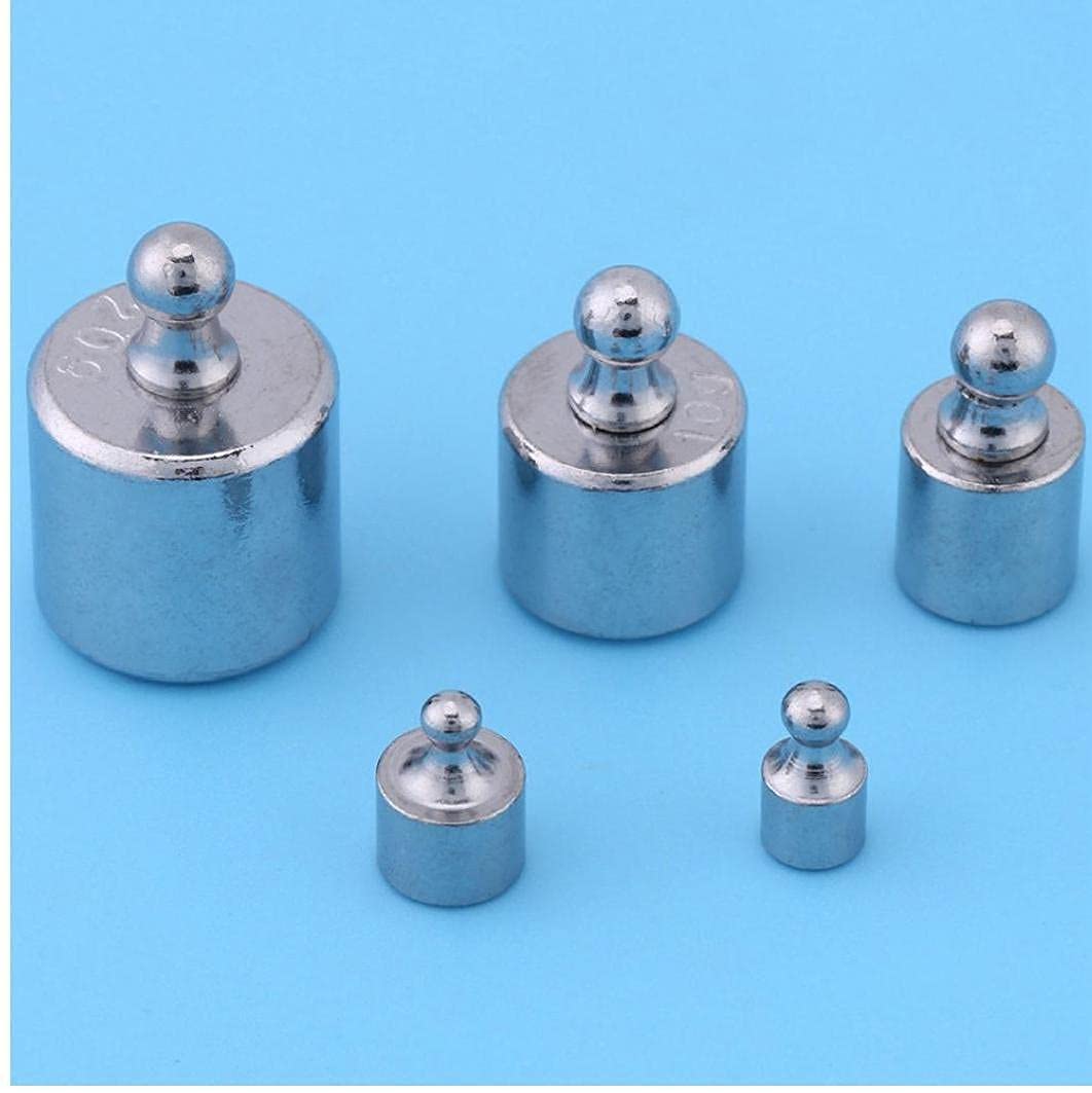 Set Pesi Calibrazione Cromati - 1-20 G Per Bilance Digitali, Alta Precisione, Metallo Placcato