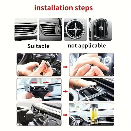 Portavasos ajustable universal para auto miniatura 7
