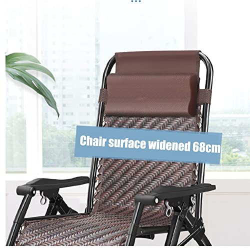 Fauteuil inclinable pliante zero gravity extérieur pour terrasse jardin et pelouse - 5