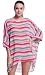 DQdq Sexy Women's Oversized Striped Beach Bikini Swimwear Cover-up