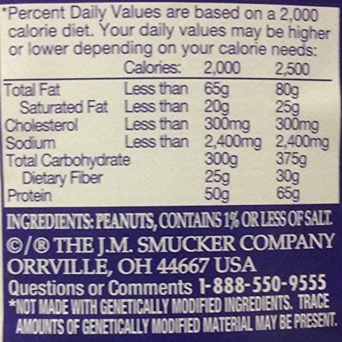 Adams 100% Natural Crunchy Peanut Butter 80Oz (Single) #TOP14