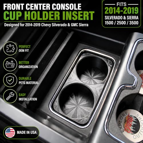 Portavasos central para Chevy Silverado y GMC Sierra miniatura 2