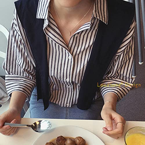 LoudSung Shawl Elegant Cape Wrap Unisex Scarf Detachable Blouse Cotton Knitted Fake Collar Top2